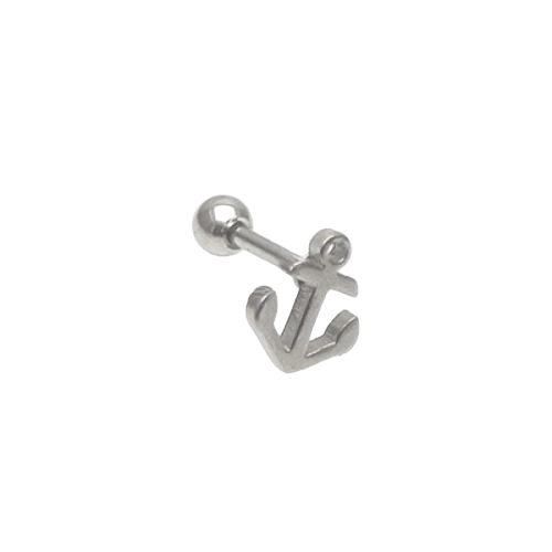 Piercing Microbell Reto Modelo 5 Aço 316L